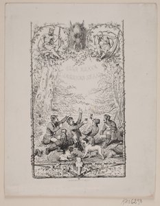 Le toast de tous les bons chasseurs - Johan Adolph Kittendorff