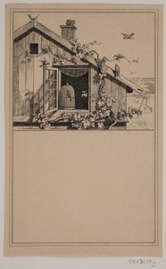 Les captifs et les libres. N° 1 dans Chr. Winther et M. Rørbye, "25 Images pour petits enfants" - Johan Adolph Kittendorff