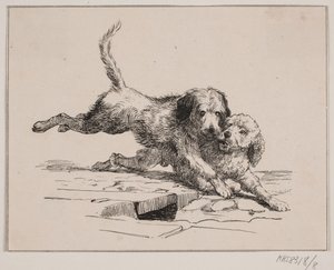 La bagarre - Johan Adolph Kittendorff