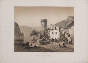 Près du lac de Garde - Johan Adolph Kittendorff
