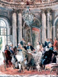 Réunion au manoir, 1849