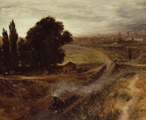 Le chemin de fer Berlin-Potsdam, 1847 - Adolph Menzel