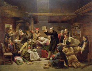 Les Fanatiques - Adolph Tidemand