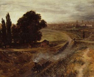 Le chemin de fer Berlin-Potsdam - Adolph Menzel
