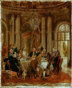 La Table ronde de Frédéric II à Sanssouci