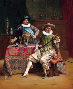 Les armuriers du roi - Adolphe-Alexandre Lesrel