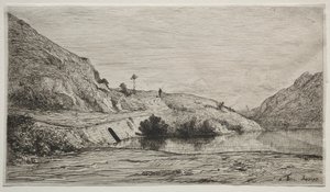 Rives du Rhône, 1865