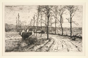 Entrée du village - Adolphe Appian
