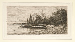 Au bord du lac - Adolphe Appian