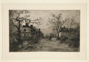 Rue du village d... - Adolphe Appian