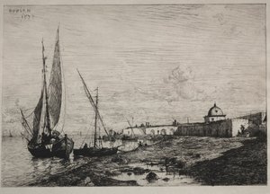 Le port de San Remo, 1878 - Adolphe Appian