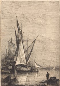 Le port de Gênes - Adolphe Appian