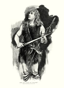 Le ténor allemand Max Alvary en Siegfried dans l