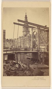 Amsterdam. Quai Raamgracht. - Adolphe Braun
