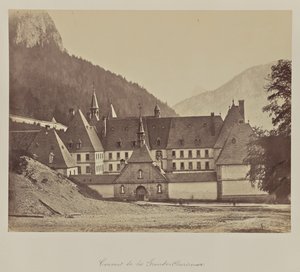 Couvent de la Grande-Chartreuse. - Adolphe Braun
