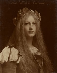 Vittoria Colonna" de J. Febre - Adolphe Braun