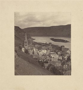 Vue sur le Rhin - Adolphe Braun