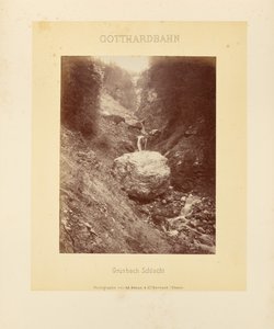 Chemin de fer du Gothard : Gorges du Grünbach