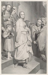 Faust voyant Marguerite pour la première fois