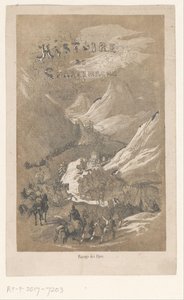 Page de titre pour : Histoire de Charlemagne, vers 800 - Adolphe Francois Pannemaker