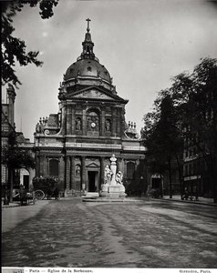 Église de la Sorbonne construite par Jacques Lemercier (c.1585-1654) en 1635-53 - Adolphe Giraudon