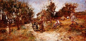 Paysage à Ganagobie, 1872