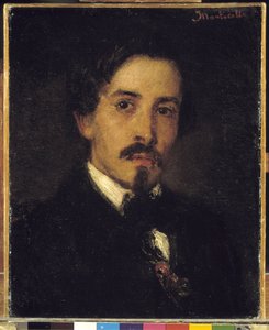 Portrait présumé du peintre Ferdinand Viola, 1859 - Adolphe Joseph Thomas Monticelli