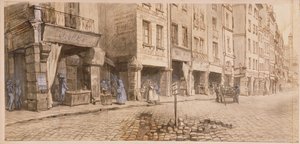 Une Rue - Adolphe Martial Potemont