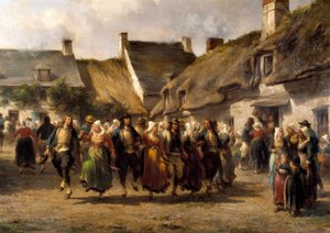 Un mariage en Bretagne en 1863