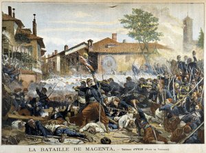 La Bataille de Magenta - dans "Le Petit Journal" du 15/09/1901
