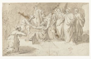 Résurrection de Lazare - Adriaan de Weerdt