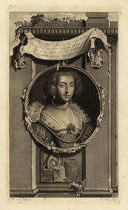 Élisabeth Stuart, reine de Bohême, électrice palatine, épouse de Frédéric V, le roi d
