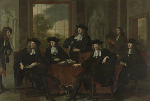 Les surintendants du Collegium Medicum à Amsterdam, 1683