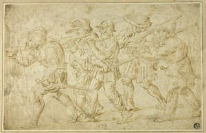 Fantassins - Adriaen Brouwer