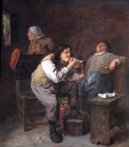 Les fumeurs, vers 1635-38 - Adriaen Brouwer