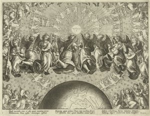 Réponse de Dieu à Job - Adriaen Collaert
