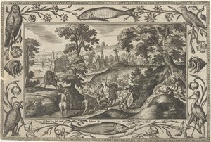 Chasse au cerf - Adriaen Collaert