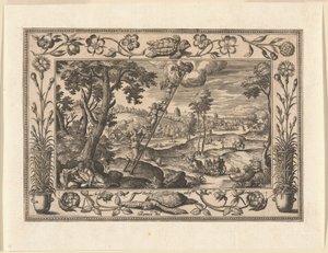 Le rêve de Jacob, tiré de Paysages avec scènes de l