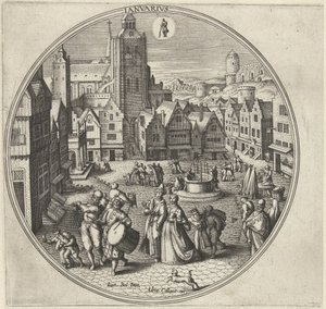 Janvier - Adriaen Collaert