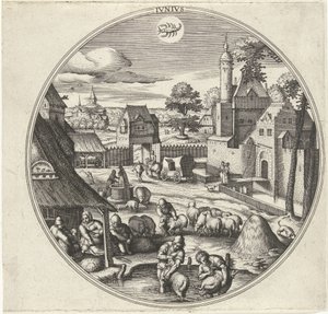Juin - Adriaen Collaert