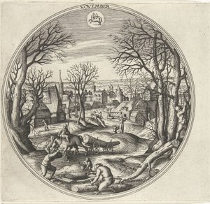 Novembre - Adriaen Collaert