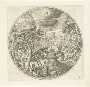 Septembre - Adriaen Collaert