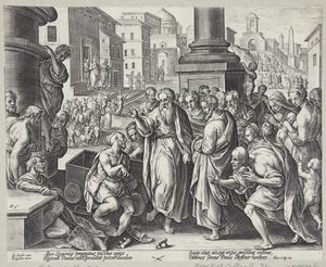 Saint Paul guérit un infirme à Lystre