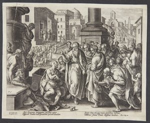 Saint Paul guérit un infirme à Lystre