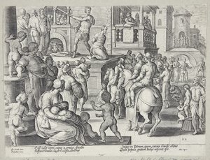 La décapitation de Saint Jacques - Adriaen Collaert