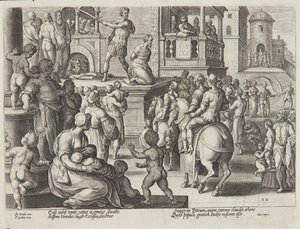 La décapitation de Saint Jacques - Adriaen Collaert