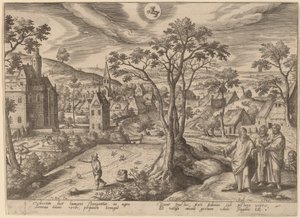 La parabole du semeur - Adriaen Collaert after Hans Bol
