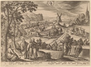 La Cueillette des épis de maïs le jour du sabbat