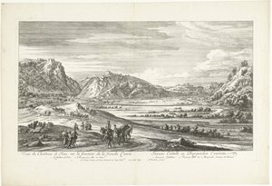 Vue du château de Joux - Adriaen Frans Boudewyns