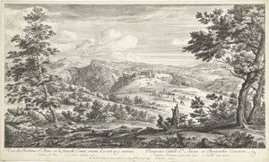 Vue du château de Sainte Anne - Adriaen Frans Boudewyns
